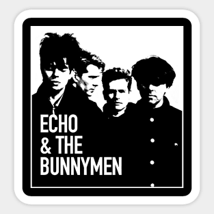 echo the bunnymen Sticker